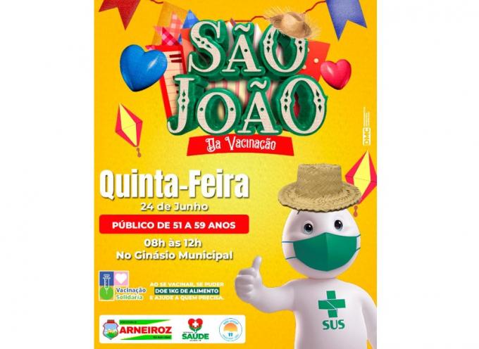 SÃO JOÃO DA VACINAÇÃO 