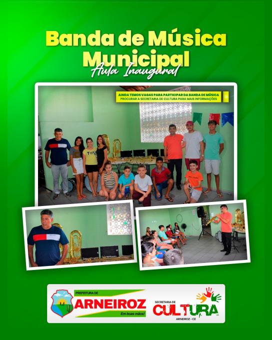 Venha Participar da Banda de Música Municipal
