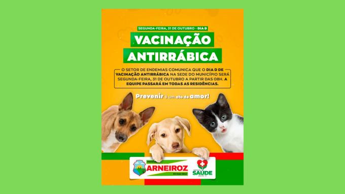 VACINAÇÃO ANTIRRÁBICA 