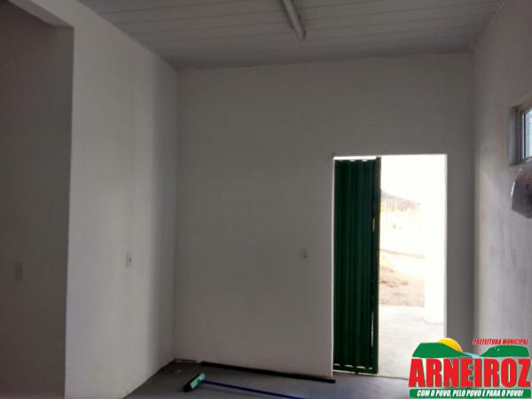 Secretario de Agricultura, Domingos Nunes Vieira, visita a Construção da “Casa do Mel” no Sítio Caiçara.