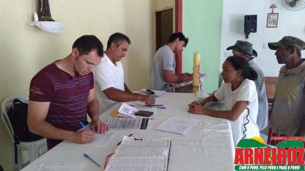 Cadastramento do Garantia Safra no Município de Arneiroz.